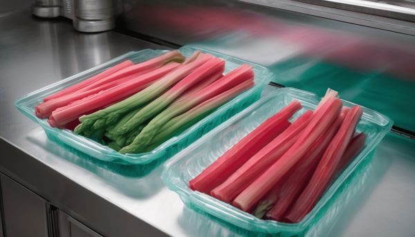 Bien congeler de la rhubarbe pour garantir sa fraîcheur